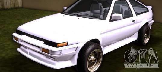 Toyota Sprinter Trueno AE86 for GTA Vice City