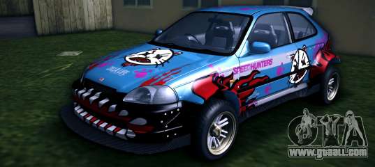 Honda Civic Type R 1997 v5 for GTA Vice City