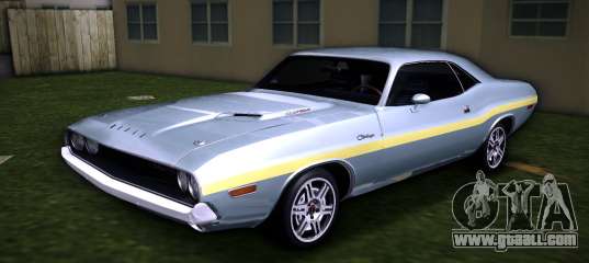 Dodge Challenger RT 1970 for GTA Vice City