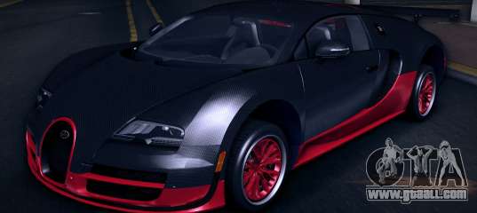 Bugatti Veyron Super Sport 2011 (Armin) for GTA Vice City