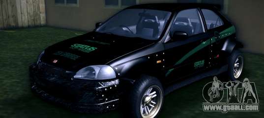 Honda Civic Type R 1997 v2 for GTA Vice City