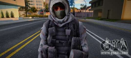 COD MW2 SnowSpetsnaz v4 for GTA San Andreas