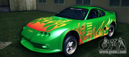 Toyota Supra Mk.IV VeilSide Fortune v1 for GTA Vice City