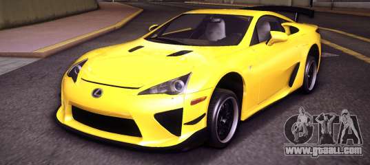 Lexus LFA Nurburgring for GTA Vice City