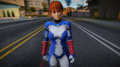 Dead Or Alive 5 - Kasumi (Costume 3) v4 for GTA San Andreas