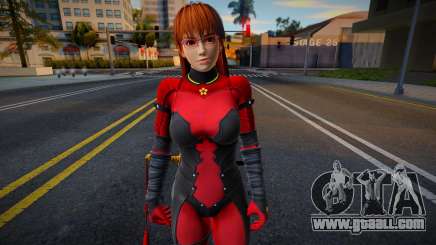 Dead Or Alive 5 - Kasumi (Costume 2) v8 for GTA San Andreas