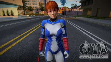 Dead Or Alive 5 - Kasumi (Costume 3) v4 for GTA San Andreas