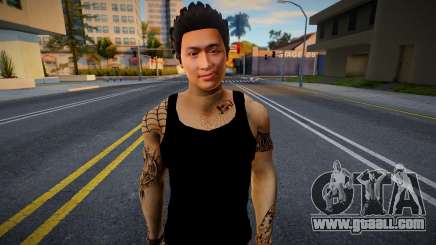 Ricky Martin de Japon Brian Tee for GTA San Andreas