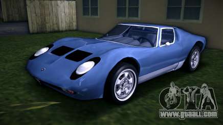 Lamborghini Miura for GTA Vice City