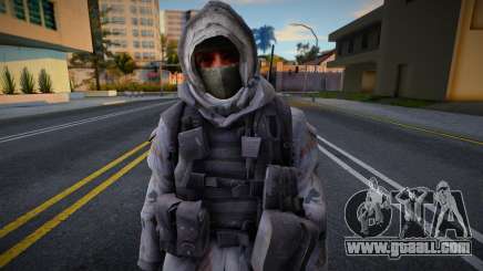 COD MW2 SnowSpetsnaz v4 for GTA San Andreas