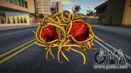 Flying Spaghetti Monster for GTA San Andreas