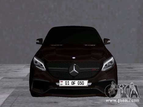 Mercedes Benz GLE63 AMG V2 for GTA San Andreas