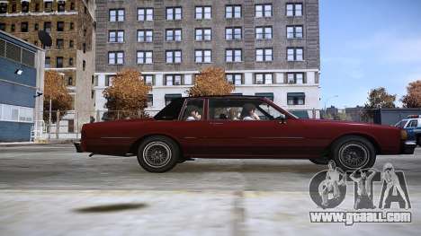 1986 Chevrolet Caprice Brougham 2 doors for GTA 4