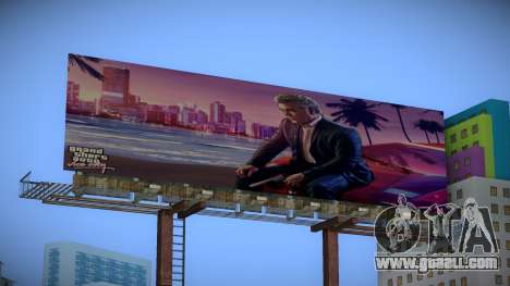 VC Billboard Tributo Ray Liotta for GTA Vice City