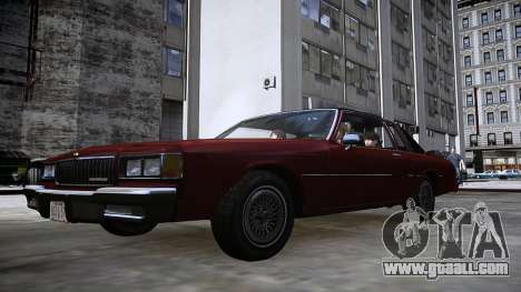 1986 Chevrolet Caprice Brougham 2 doors for GTA 4