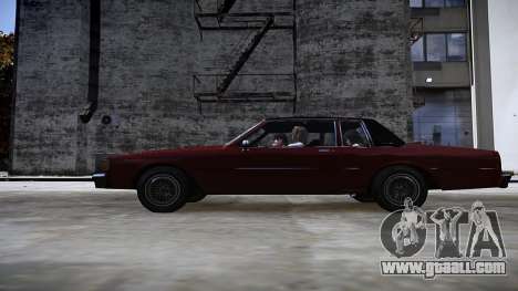 1986 Chevrolet Caprice Brougham 2 doors for GTA 4