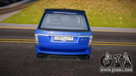 Range Rover SVA (Fake CCD) for GTA San Andreas