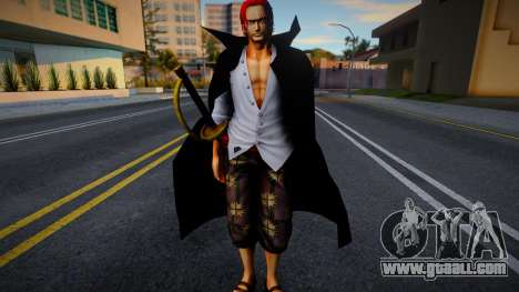 Akagami No Shanks From One Piece Pirate Warrior for GTA San Andreas