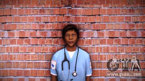 Medic Woman HD for GTA Vice City