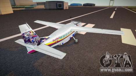 Cessna 208 Caravan Red Bull for GTA San Andreas