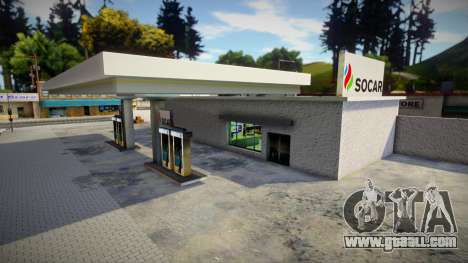 Socar Gas Station for GTA San Andreas