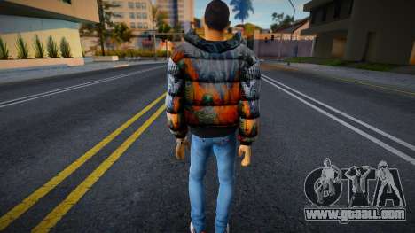 Man in v1 jacket for GTA San Andreas
