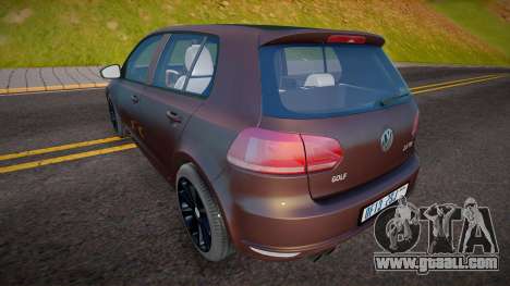 Volkswagen Golf VI 2 0 TSI (JST Project) for GTA San Andreas