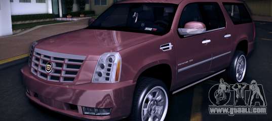 Cadillac Escalade ESV Luxury 2012 v1 for GTA Vice City