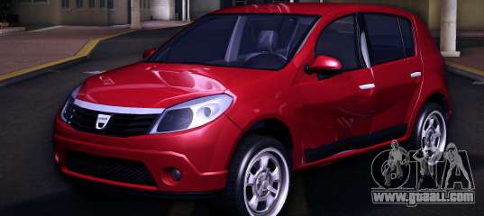 Dacia Sandero 1.6 MPI for GTA Vice City