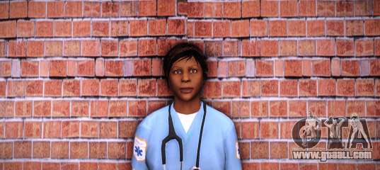 Medic Woman HD for GTA Vice City