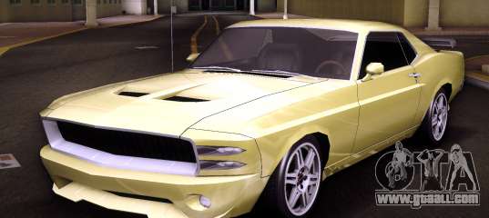 Ford Mustang 69 MCLA for GTA Vice City