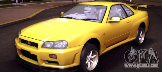 Nissan Skyline GT-R V-Spec R34 02 for GTA Vice City