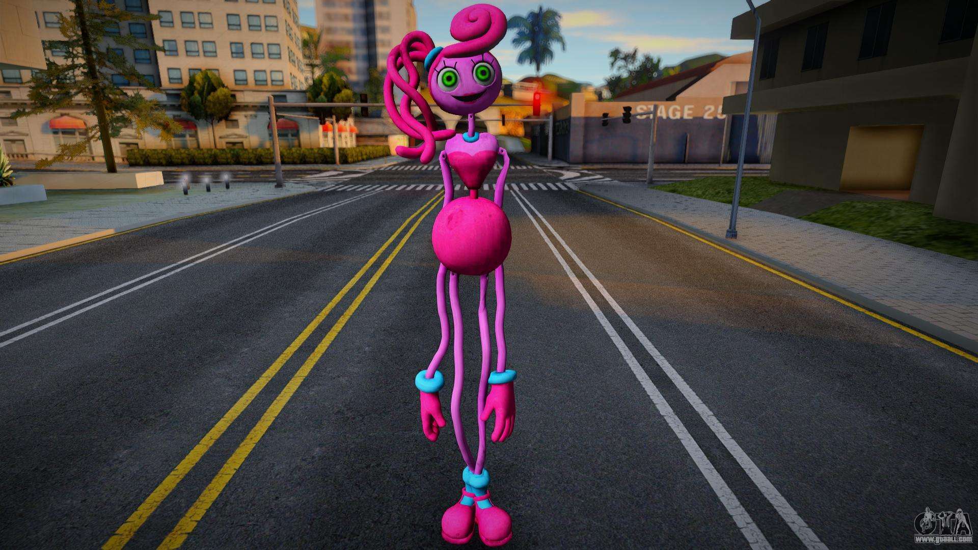 Poppy Playtime Mommy Long Legs Skin v2 para GTA San Andreas