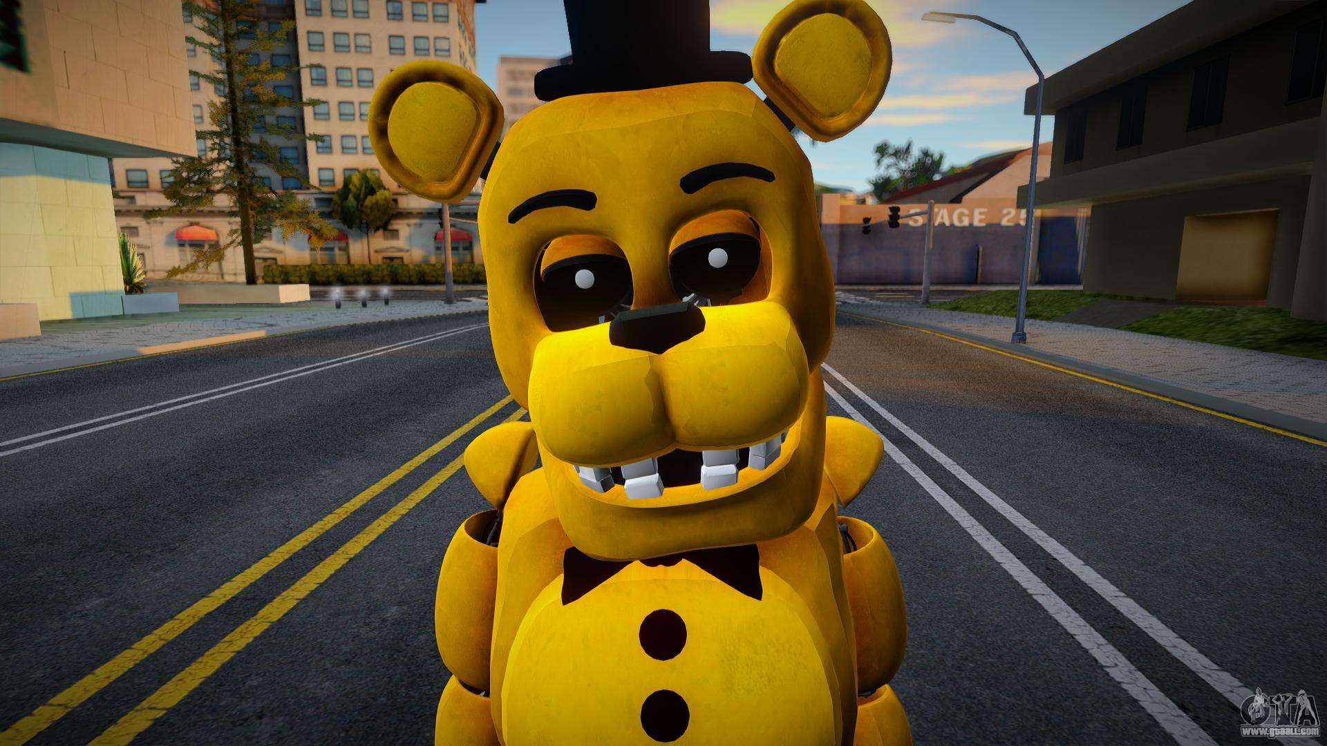 Unwithered Golden Freddy for GTA San Andreas