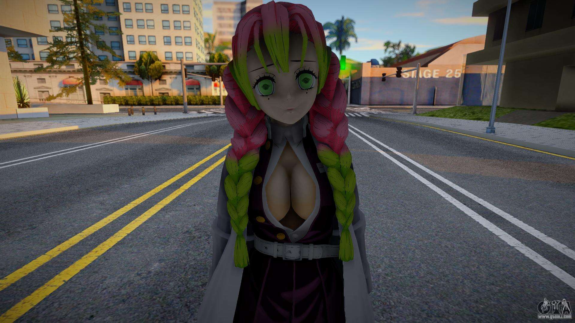 GTA San Andreas Zenitsu (from Demon Slayer - Kimetsu no Yaiba) Mod 