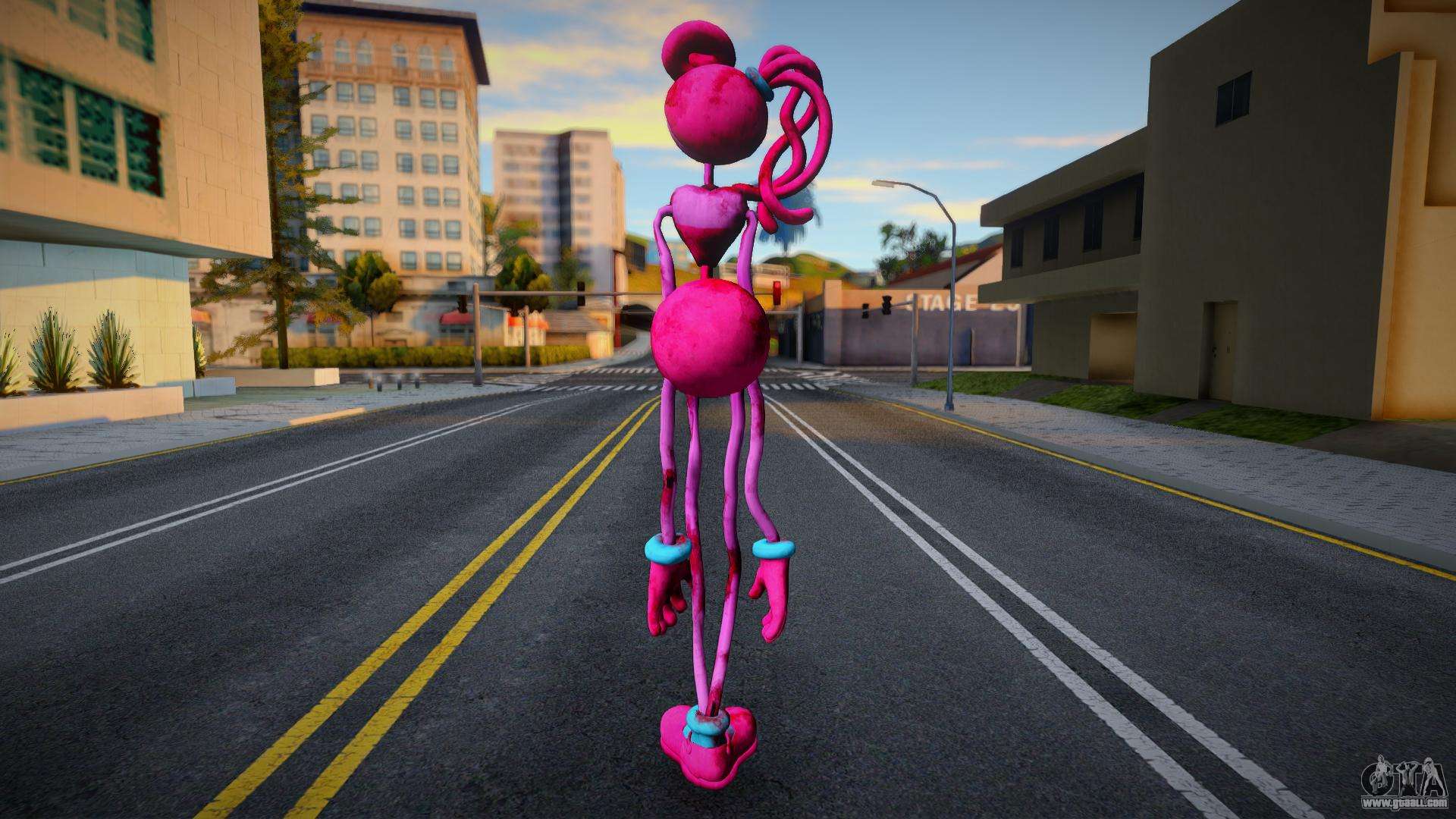 Poppy Playtime Mommy Long Legs Skin v2 para GTA San Andreas