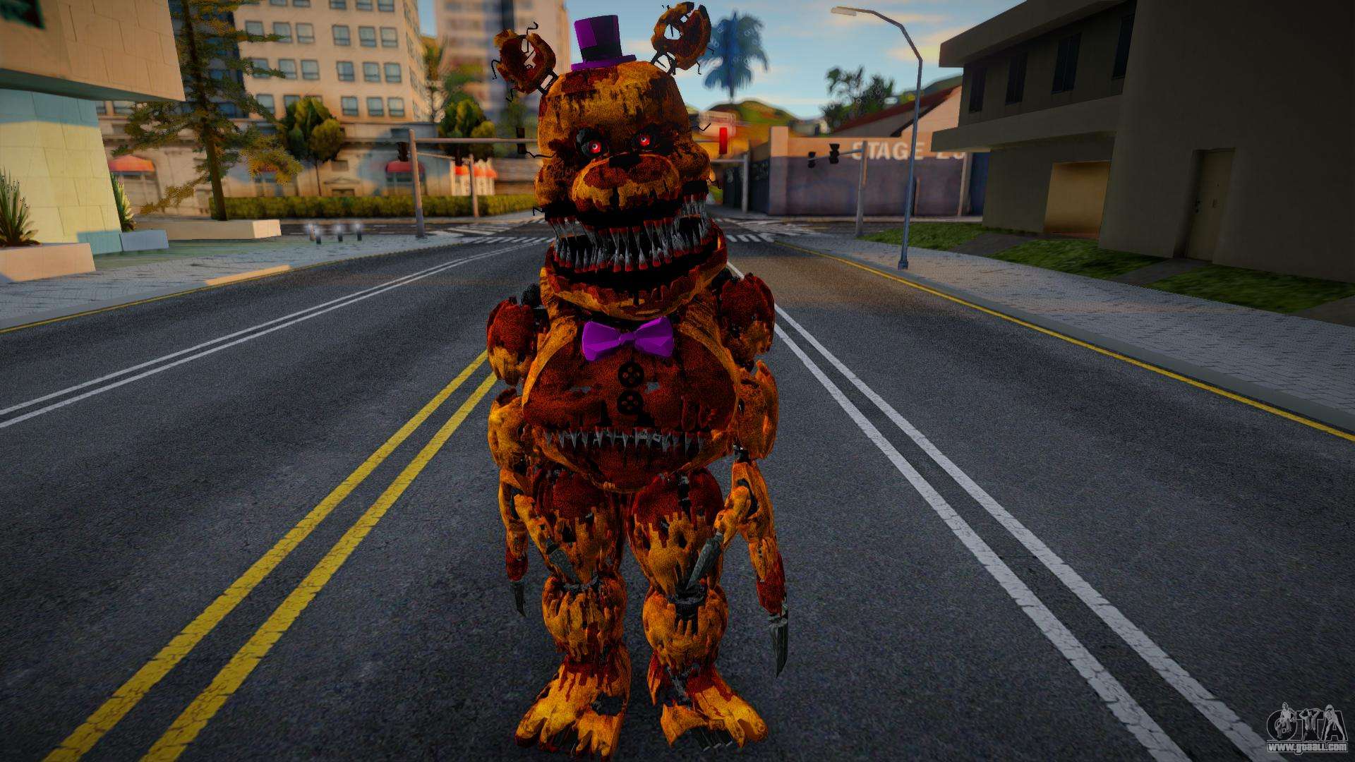 Nightmare Fredbear (FNaF) para GTA San Andreas