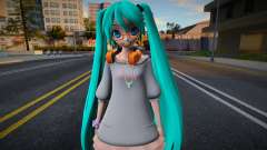 PDFT Hatsune Miku Out and About for GTA San Andreas