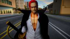 Akagami No Shanks From One Piece Pirate Warrior for GTA San Andreas