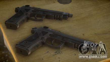 Beretta M9a3 Black for GTA 4