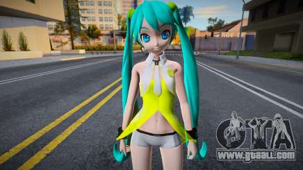 PDFT Hatsune Miku Yellow for GTA San Andreas