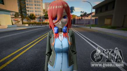 Nakano Miku (Winter Seifuku) for GTA San Andreas