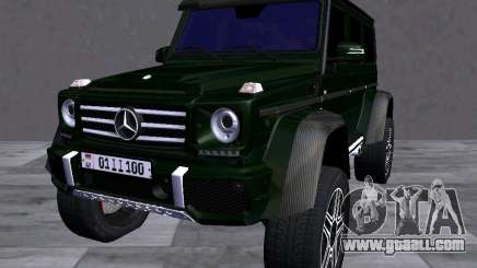 Mercedes Benz G500 4x4² (W463) V2 for GTA San Andreas