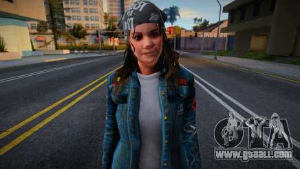 Biker Girl for GTA San Andreas