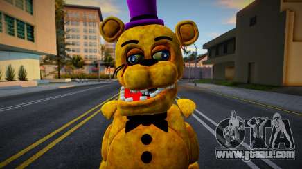 Withered Fredbear V2 for GTA San Andreas