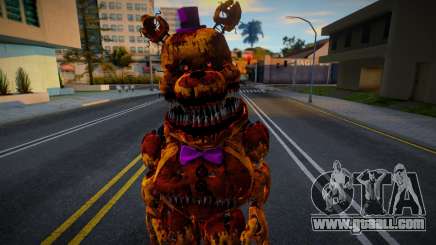 Nightmare Fredbear 1 for GTA San Andreas