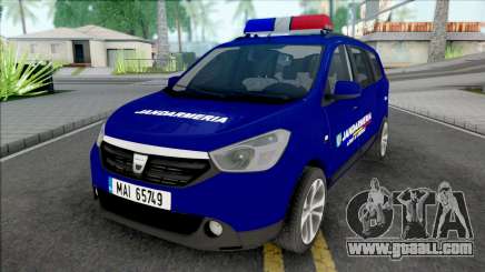 Dacia Lodgy Jandarmeria for GTA San Andreas