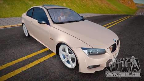 BMW 320d E92 for GTA San Andreas