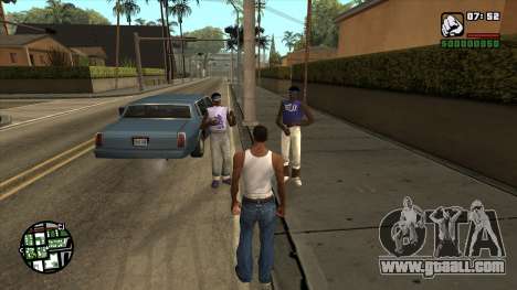 Haitians from Vice City for GTA San Andreas