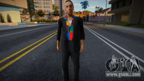 Andre in black jacket for GTA San Andreas